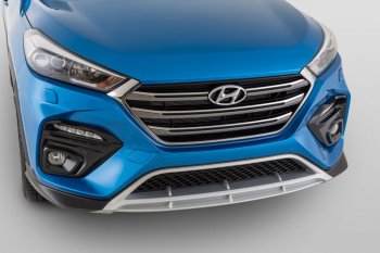 18 199 р. Передний бампер YT  Hyundai Tucson  TL (2015-2018) дорестайлинг (Неокрашенный)  с доставкой в г. Пермь. Увеличить фотографию 5