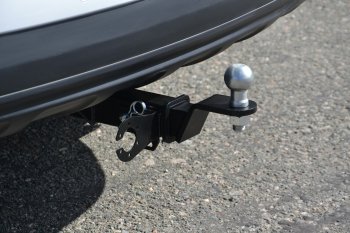 17 759 р. Фаркоп Petroil Tuning (съемный квадрат) Hyundai Tucson TL рестайлинг (2018-2021)  с доставкой в г. Пермь. Увеличить фотографию 3