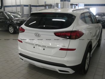 6 799 р. Юбка заднего бампера АВТОКРАТ Hyundai Tucson TL рестайлинг (2018-2021) (Неокрашенная)  с доставкой в г. Пермь. Увеличить фотографию 3