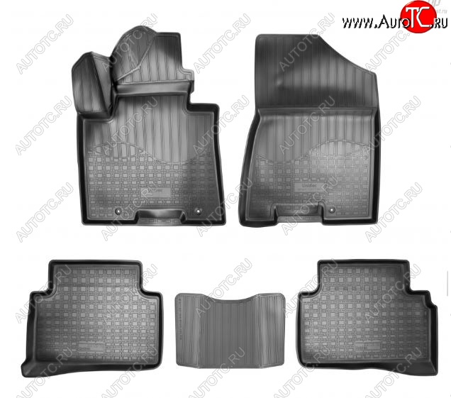 2 699 р. Коврики салонные Noplast  Hyundai Tucson  TL (2018-2021) рестайлинг  с доставкой в г. Пермь