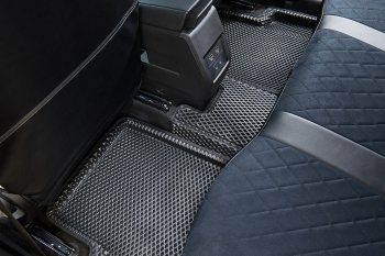 5 699 р. Коврики в салон EVA 3D РОМБ (полимер) Hyundai Tucson NX4 (2020-2022)  с доставкой в г. Пермь. Увеличить фотографию 4