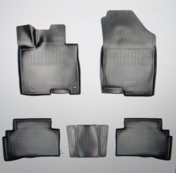 Коврики салона (евро, короткая база) Norplast Unidec Hyundai Tucson NX4 (2020-2022) (цвет: черный)