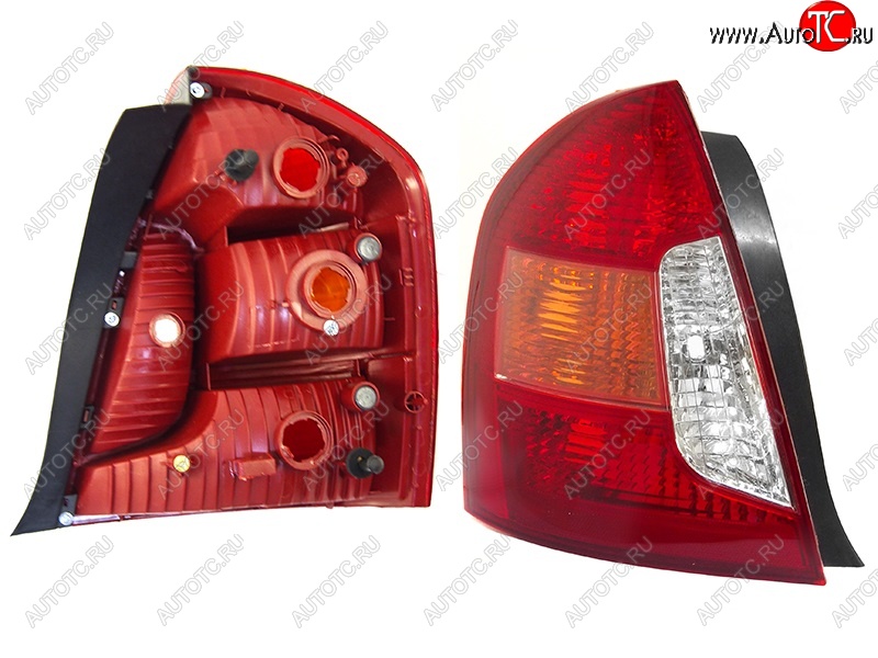 2 799 р. Левый задний фонарь SAT Hyundai Accent 3 MC седан (2005-2011)  с доставкой в г. Пермь