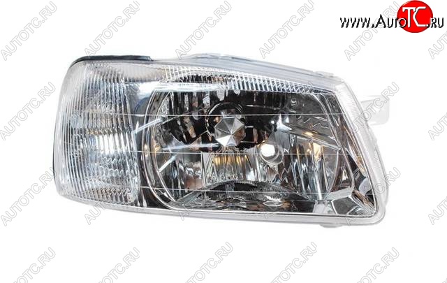 6 599 р. Правая фара DEPO Hyundai Accent 2 LC седан дорестайлинг (ТагАЗ) (1999-2012)  с доставкой в г. Пермь