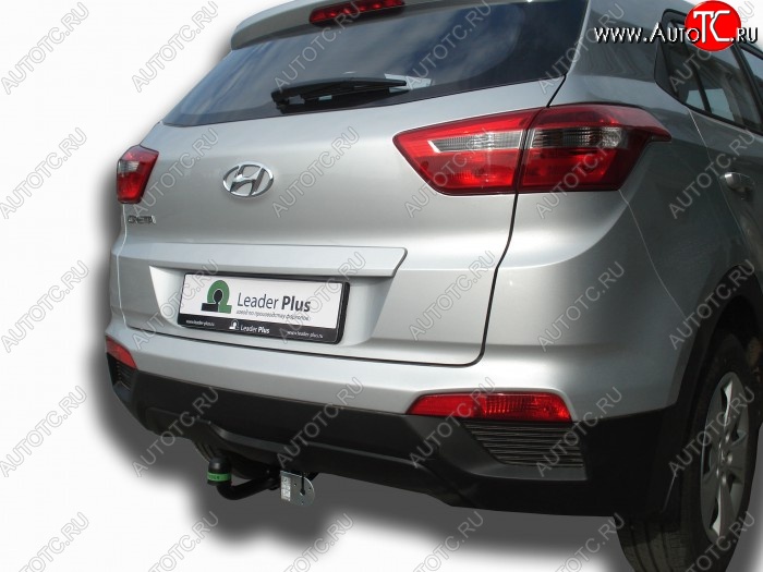 6 299 р. Фаркоп Лидер Плюс.  Hyundai Creta  GS (2015-2021) дорестайлинг, рестайлинг (Без электропакета)  с доставкой в г. Пермь