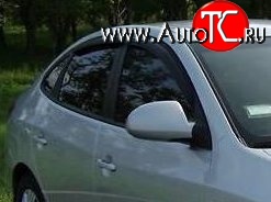 999 р. Комплект дефлекторов окон (ветровиков) 4 шт. (седан) Russtal Hyundai Elantra HD (2006-2011)  с доставкой в г. Пермь