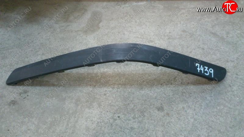 639 р. Молдинг на передний бампер SPARD (правый) Hyundai Elantra HD (2006-2011) (Неокрашенный)  с доставкой в г. Пермь