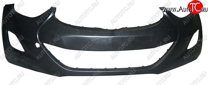 3 389 р. Бампер передний SAT  Hyundai Elantra  MD (2010-2013) дорестайлинг (Неокрашенный)  с доставкой в г. Пермь