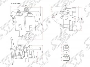 Катушка зажигания SAT Hyundai Elantra  HD - I30  FD