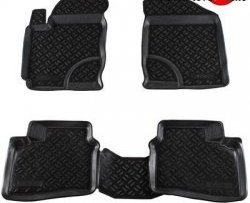 Комплект ковриков в салон Aileron 4 шт. (полиуретан) Hyundai Elantra  HD (2006-2011)