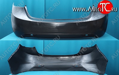 3 599 р. Задний бампер Standart Hyundai Elantra MD дорестайлинг (2010-2013) (Неокрашенный)  с доставкой в г. Пермь