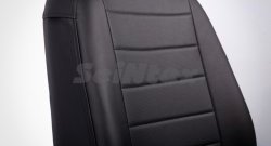 5 999 р. Чехлы для сидений SeiNtex (экокожа) Hyundai Elantra MD дорестайлинг (2010-2013) (черный)  с доставкой в г. Пермь. Увеличить фотографию 4