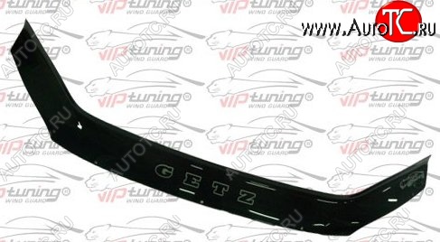 999 р. Дефлектор капота Russtal Hyundai Getz TB хэтчбэк 5 дв. дорестайлинг (2002-2005)  с доставкой в г. Пермь