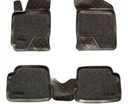 Комплект ковриков в салон Aileron 4 шт. (полиуретан, покрытие Soft) Hyundai Getz  TB (2002-2010) хэтчбэк 5 дв. дорестайлинг, хэтчбэк 5 дв. рестайлинг