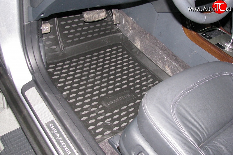 4 999 р. Коврики в салон Element 4 шт. (полиуретан)  Hyundai Grandeur  TG (2005-2009) дорестайлинг  с доставкой в г. Пермь