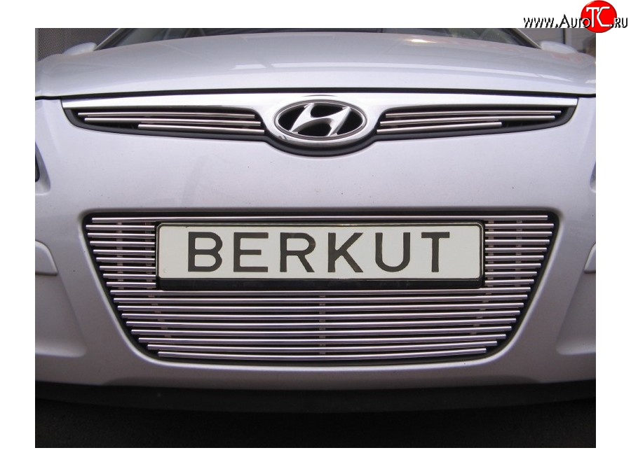 3 199 р. Декоративная вставка решетки радиатора Berkut Hyundai I30 FD хэтчбек дорестайлинг (2007-2010)  с доставкой в г. Пермь
