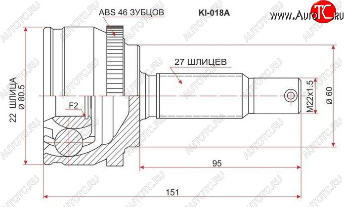 1 799 р. ШРУС SAT (наружный) Hyundai I30 FD (2007-2012), KIA Ceed 1 ED (2006-2012) с доставкой в г. Пермь Увеличить фотографию 1 1 799 р. ШРУС SAT (наружный) Hyundai I30 FD (2007-2012), KIA Ceed 1 ED (2006-2012) с доставкой в г. Пермь