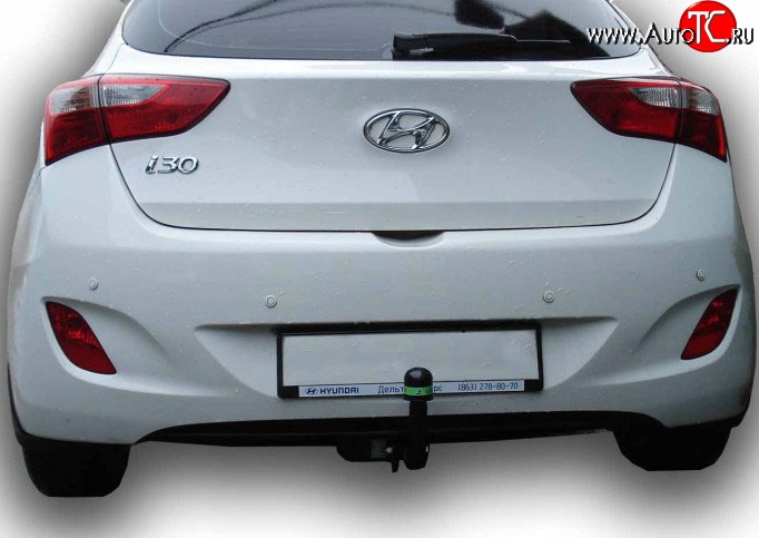 3 079 р. Фаркоп NovLine  Hyundai I30  2 GD (2011-2017) дорестайлинг, хэтчбэк 5 дв., рестайлинг, хэтчбэк 5 дв.  с доставкой в г. Пермь