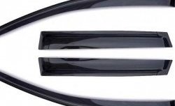 Комплект дефлекторов окон (ветровиков) 4 шт. (универсал) Russtal Hyundai I40 1 VF рестайлинг универсал (2015-2019)
