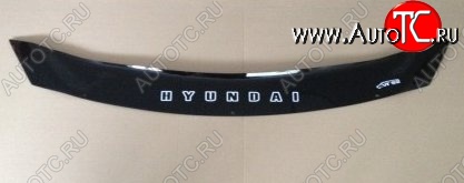 999 р. Дефлектор капота Russtal (короткий) Hyundai I40 1 VF дорестайлинг седан (2011-2015)  с доставкой в г. Пермь