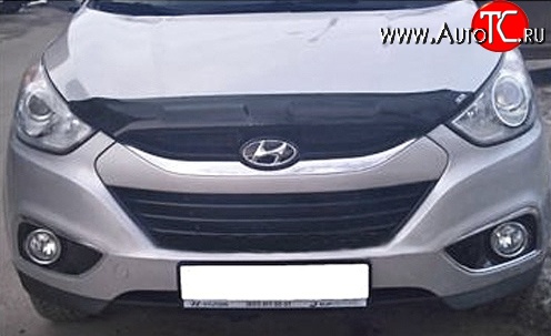 3 299 р. Дефлектор капота NovLine Hyundai IX35 LM дорестайлинг (2009-2013)  с доставкой в г. Пермь