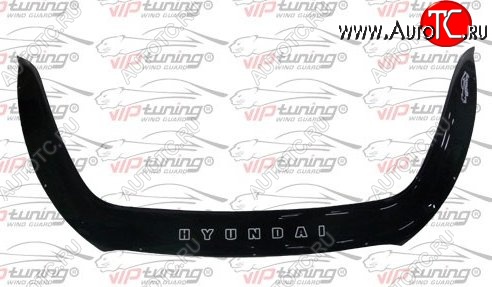 999 р. Дефлектор капота Russtal Hyundai IX35 LM дорестайлинг (2009-2013)  с доставкой в г. Пермь