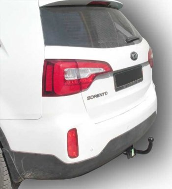 170 999 р. Фаркоп Лидер Плюс (до 1300 кг) Hyundai Santa Fe DM дорестайлинг (2012-2016) (Без электропакета)  с доставкой в г. Пермь. Увеличить фотографию 2