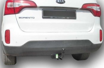 170 999 р. Фаркоп Лидер Плюс (до 1300 кг) Hyundai Santa Fe DM дорестайлинг (2012-2016) (Без электропакета)  с доставкой в г. Пермь. Увеличить фотографию 3