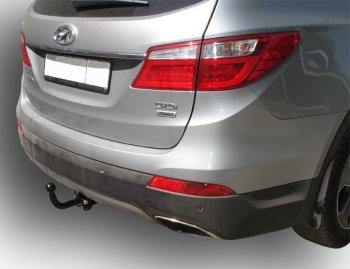 170 999 р. Фаркоп Лидер Плюс (до 1300 кг) Hyundai Santa Fe DM дорестайлинг (2012-2016) (Без электропакета)  с доставкой в г. Пермь. Увеличить фотографию 4