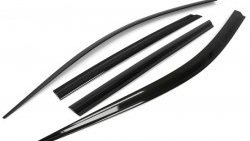Комплект дефлекторов окон (ветровиков) 4 шт. Russtal Hyundai Santa Fe SM (2000-2012)