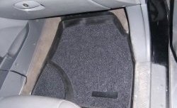 3 699 р. Комплект ковриков в салон Aileron 4 шт. (полиуретан, покрытие Soft)  Hyundai Santa Fe  SM (2000-2012)  с доставкой в г. Пермь. Увеличить фотографию 2
