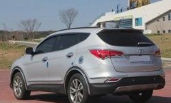 5 349 р. Комплект дефлекторов окон СТ Hyundai Santa Fe DM дорестайлинг (2012-2016)  с доставкой в г. Пермь. Увеличить фотографию 2