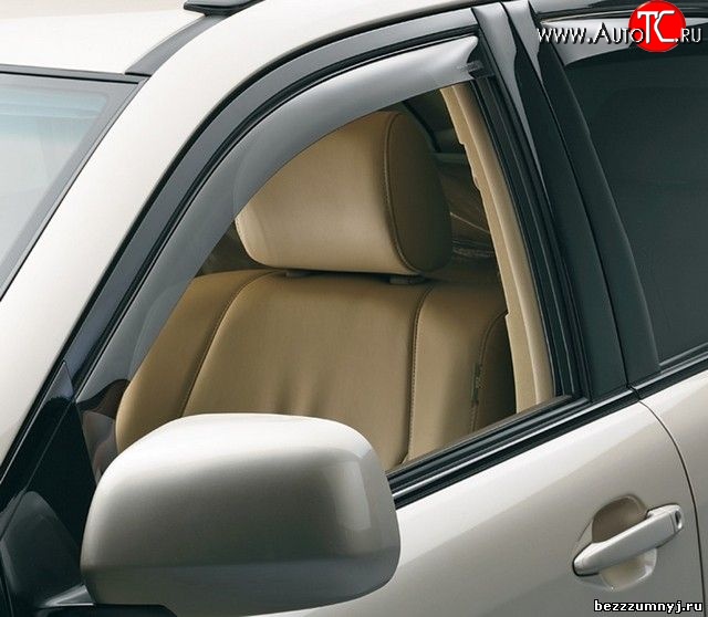 611 р. Дефлекторы окон (ветровики) Novline 4 шт Hyundai Santa Fe DM дорестайлинг (2012-2016)  с доставкой в г. Пермь