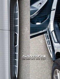 15 449 р. Пороги OEM Style Hyundai Santa Fe DM дорестайлинг (2012-2016)  с доставкой в г. Пермь. Увеличить фотографию 2