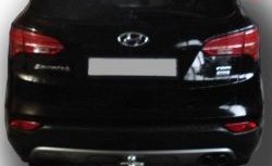176 999 р. Фаркоп Лидер Плюс Hyundai Santa Fe DM дорестайлинг (2012-2016) (Без электропакета)  с доставкой в г. Пермь. Увеличить фотографию 3