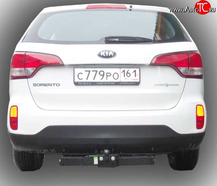 176 999 р. Фаркоп Лидер Плюс Hyundai Santa Fe DM дорестайлинг (2012-2016) (Без электропакета)  с доставкой в г. Пермь