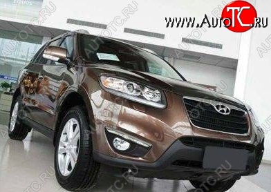 13 299 р. Дневные ходовые огни СТ Hyundai Santa Fe CM дорестайлинг (2006-2009)  с доставкой в г. Пермь