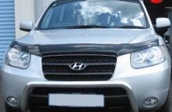 Дефлектор капота NovLine Hyundai Santa Fe  CM (2009-2012) рестайлинг