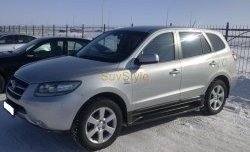 17 799 р. Пороги OEM Style Hyundai Santa Fe CM рестайлинг (2009-2012)  с доставкой в г. Пермь. Увеличить фотографию 2