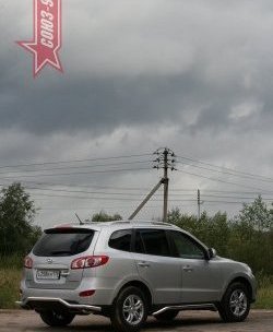 11 159 р. Защита заднего бампера Souz-96 (d60) Hyundai Santa Fe CM рестайлинг (2009-2012)  с доставкой в г. Пермь. Увеличить фотографию 2