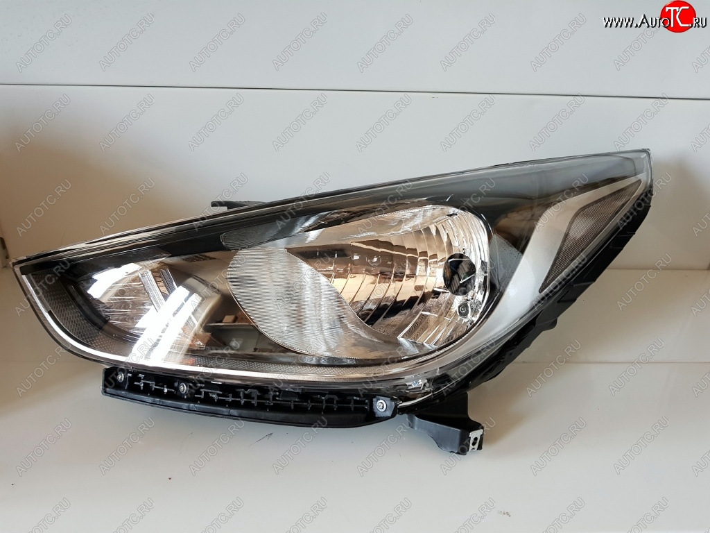 4 749 р. Фара BRIGHTROAD (с корректором, левая) Hyundai Solaris HCR седан дорестайлинг (2017-2020)  с доставкой в г. Пермь