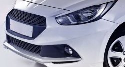 13 499 р. Передний бампер Sport  Hyundai Solaris  RBr (2010-2014) седан дорестайлинг, хэтчбэк дорестайлинг (Неокрашенный)  с доставкой в г. Пермь. Увеличить фотографию 5