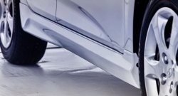 3 599 р. Пороги накладки Sport KIA Rio 3 QB хэтчбек 5 дв. рестайлинг (2015-2017) (Неокрашенные)  с доставкой в г. Пермь. Увеличить фотографию 3