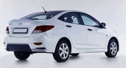 3 599 р. Пороги накладки Sport KIA Rio 3 QB хэтчбек 5 дв. рестайлинг (2015-2017) (Неокрашенные)  с доставкой в г. Пермь. Увеличить фотографию 6