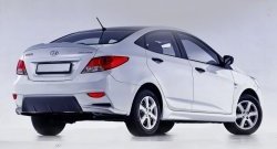 3 599 р. Пороги накладки Sport KIA Rio 3 QB хэтчбек 5 дв. рестайлинг (2015-2017) (Неокрашенные)  с доставкой в г. Пермь. Увеличить фотографию 7