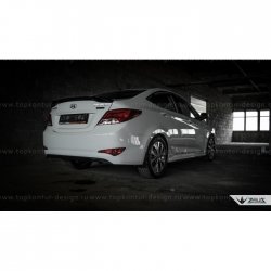 4 999 р. Пороги накладки TopKontur Design KIA Rio 3 QB хэтчбек 5 дв. рестайлинг (2015-2017) (Неокрашенные)  с доставкой в г. Пермь. Увеличить фотографию 14
