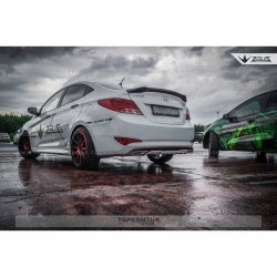 4 999 р. Пороги накладки TopKontur Design KIA Rio 3 QB хэтчбек 5 дв. рестайлинг (2015-2017) (Неокрашенные)  с доставкой в г. Пермь. Увеличить фотографию 6