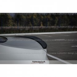 4 499 р. Лип спойлер HS1  Hyundai Solaris  RBr (2010-2014) седан дорестайлинг (Неокрашенный)  с доставкой в г. Пермь. Увеличить фотографию 5