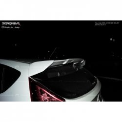 4 699 р. Спойлер TopKontur Design Hyundai Solaris RBr хэтчбэк дорестайлинг (2010-2014) (Неокрашенный)  с доставкой в г. Пермь. Увеличить фотографию 4