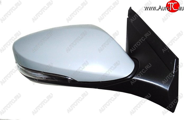 2 559 р. Боковое правое зеркало заднего вида SAT (обогрев, 5 контактов)  Hyundai Solaris  RBr (2010-2017) седан дорестайлинг, хэтчбэк дорестайлинг, седан рестайлинг, хэтчбэк рестайлинг (Неокрашенное)  с доставкой в г. Пермь